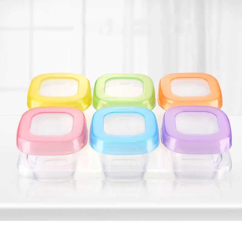 4Pcs/6pcs Multi-Function Mini Storage Boxes PP Baby Weaning Feeding Freezer Food Pots Containers
4Pcs/6pcs Multi-Function Mini Storage Boxes PP Baby Weaning Feeding Freezer Food Pots Containers