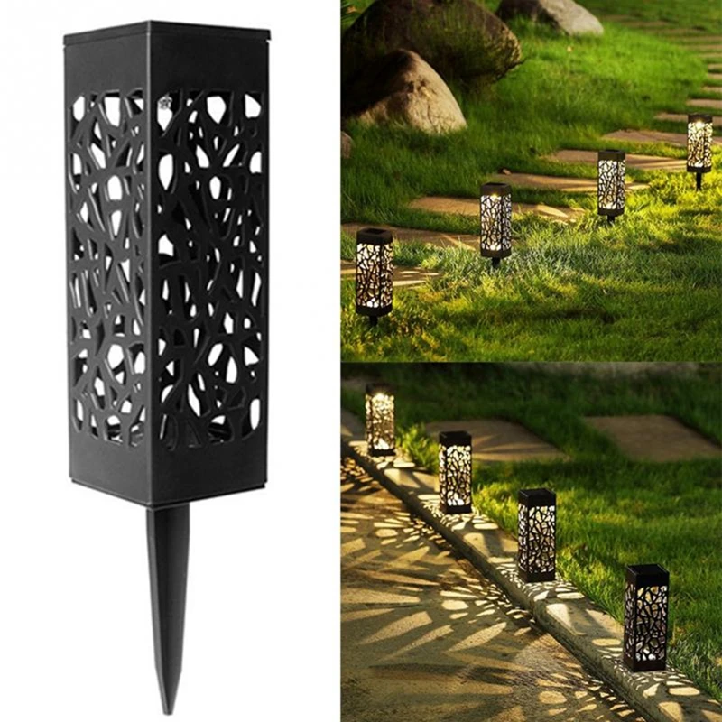 Solar Power Light Sensor Hollow Out Lawn Lamp Waterproof Pathway Outdoor Garden Landscape Light
Solar Power Light Sensor Hollow Out Lawn Lamp Waterproof Pathway Outdoor Garden Landscape Light