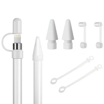 2 Set Silicon Protective Cap Holder Tip Nib Protector Cover Light Cable Adapter Tether for iPad Pro Apple Pencil Accessories
2 Set Silicon Protective Cap Holder Tip Nib Protector Cover Light Cable Adapter Tether for iPad Pro Apple Pencil Accessories