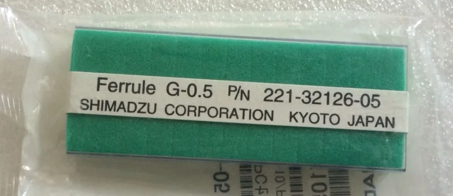For Shimadzu 221-32126-05 Graphite Pressure Ring Gas Capillary Column Graphite Pad 10 Pieces
For Shimadzu 221-32126-05 Graphite Pressure Ring Gas Capillary Column Graphite Pad 10 Pieces