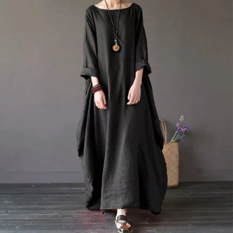 2019 new summer maxi dress plus size 5xl white cotton linen long sleeve vestidos Beach casual Sunscreen vintage loose robe
2019 new summer maxi dress plus size 5xl white cotton linen long sleeve vestidos Beach casual Sunscreen vintage loose robe