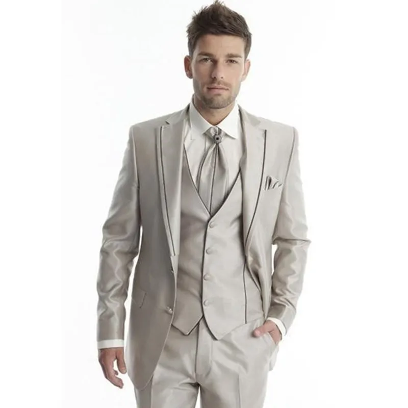 Men's Wear High Quality Men Suits Groomsmen Custom Wedding Suit One Button Three Piece Suit Wedding Suits (Jacket+Pants+vest)
Men's Wear High Quality Men Suits Groomsmen Custom Wedding Suit One Button Three Piece Suit Wedding Suits (Jacket+Pants+vest)