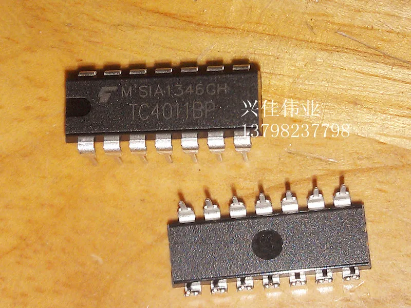 10PCS New TC4011BP TC4011 line DIP-14 Quad 2- input NAND gate | Электронные компоненты и принадлежности