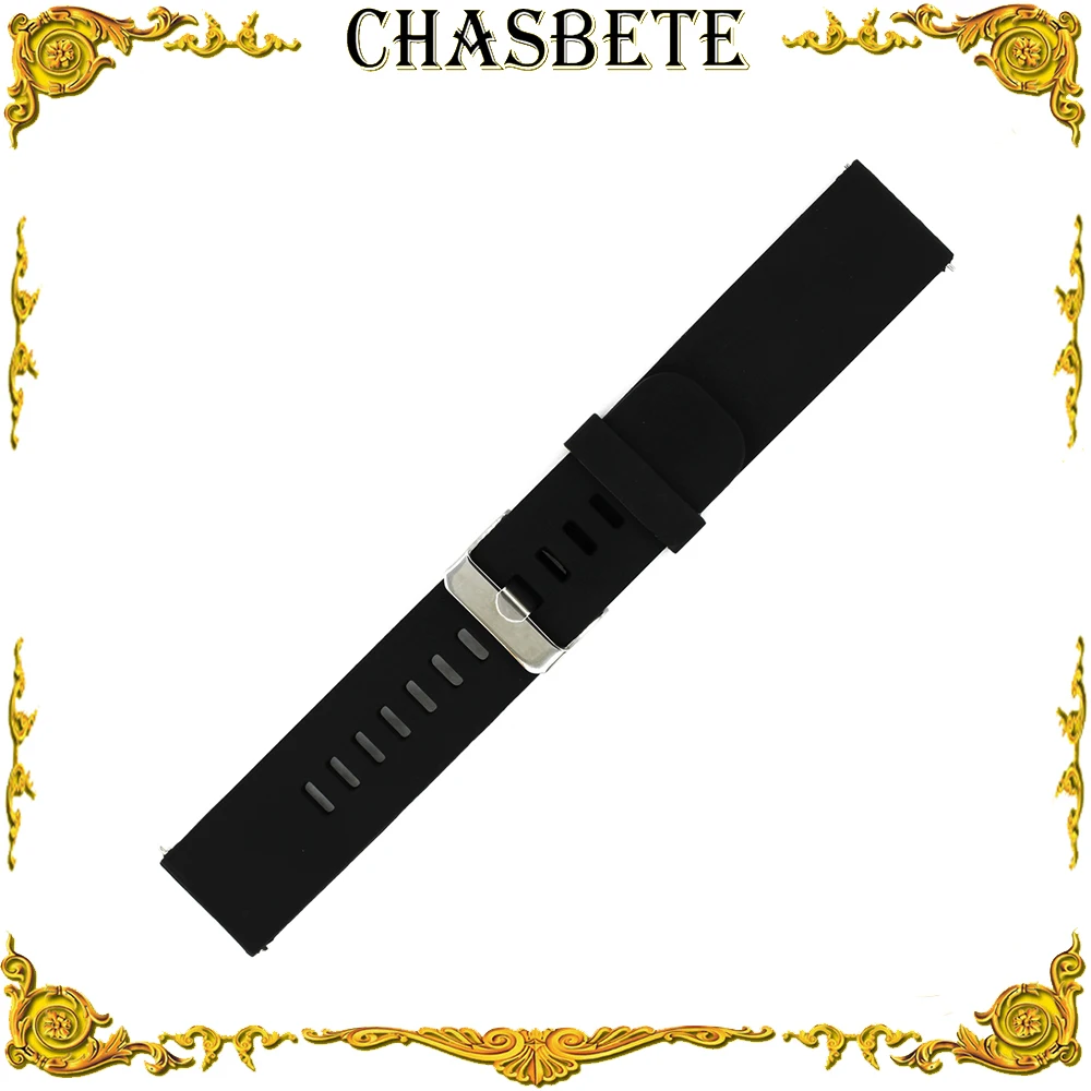 22mm Silicone Rubber Watch Band for Samsung Gear 2 R380 / R381 / R382 Quick Release Resin Strap Wrist Loop Belt Bracelet Black
22mm Silicone Rubber Watch Band for Samsung Gear 2 R380 / R381 / R382 Quick Release Resin Strap Wrist Loop Belt Bracelet Black
