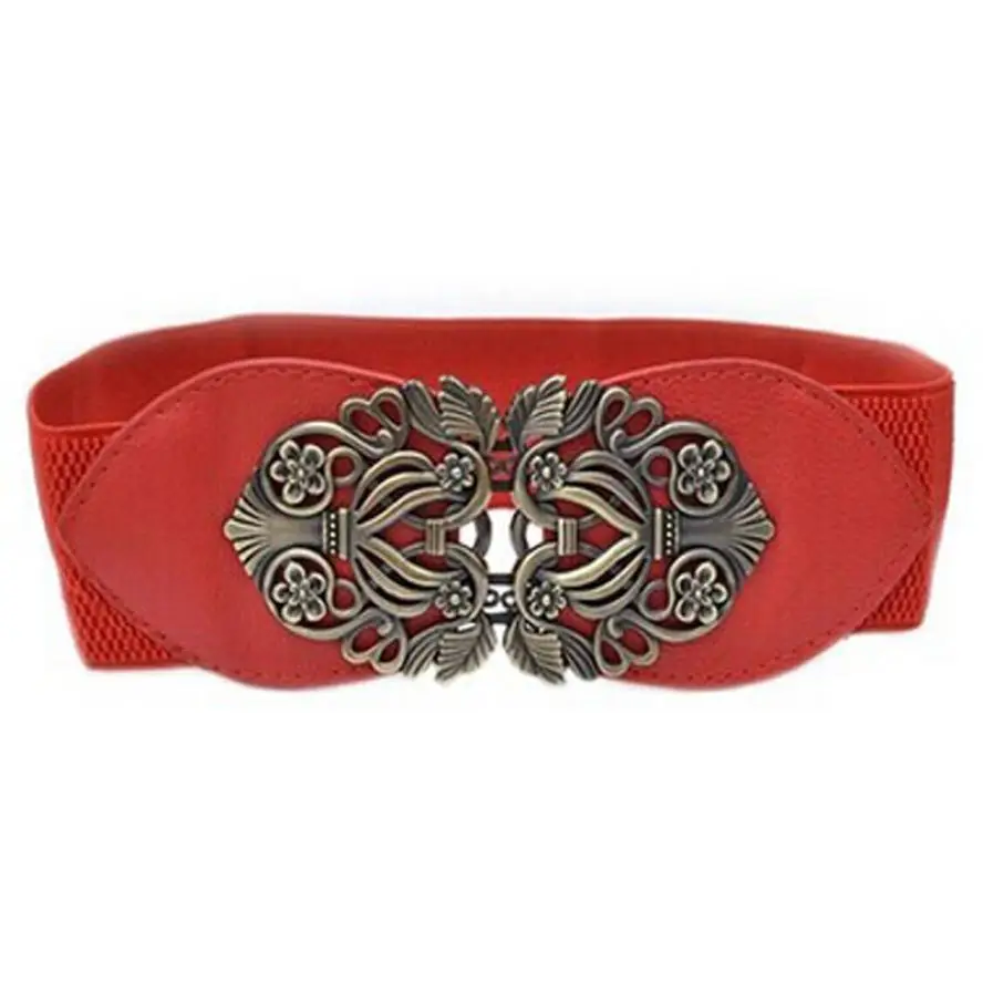 Clearance Sale Female Fashion vintage cutout cummerbund pin buckle elastic belts women's wide belt decoration belt women #ET
Clearance Sale Female Fashion vintage cutout cummerbund pin buckle elastic belts women's wide belt decoration belt women #ET