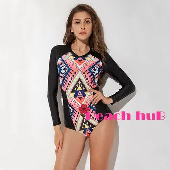 Sport Swimsuit Black Bathing Suit One Piece Long Sleeve Swimming Suit for Women Piece Swimsuit Swim Tights Rash Guards
Sport Swimsuit Black Bathing Suit One Piece Long Sleeve Swimming Suit for Women Piece Swimsuit Swim Tights Rash Guards