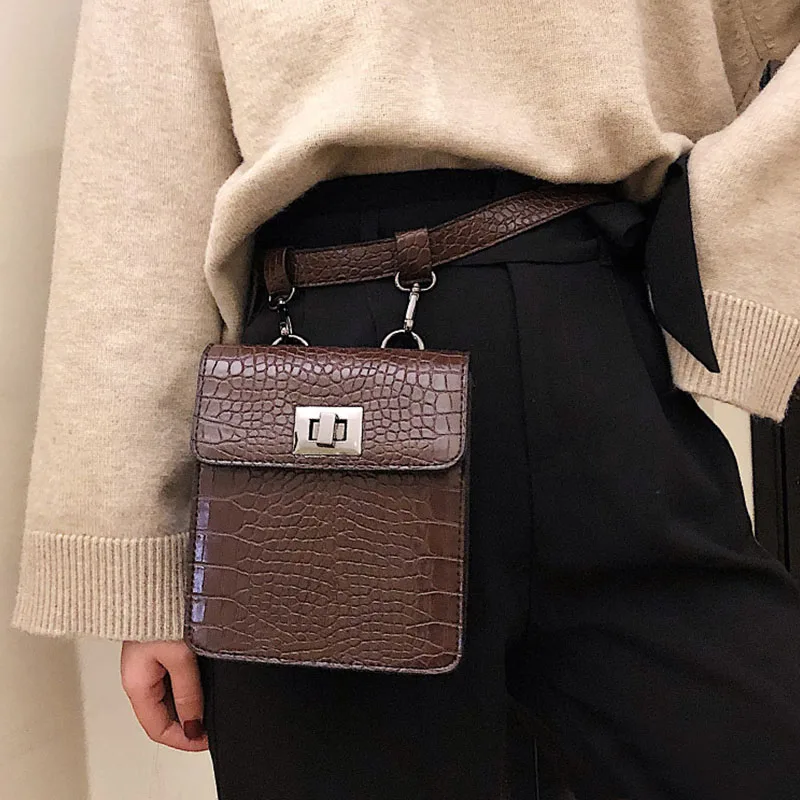 Women's PU Waist Bag Belt Bags Luxury Fanny Pack High Quality Hip Package Crossbody Bag Crocodile Pattern Waist Packs Bum Pack
Women's PU Waist Bag Belt Bags Luxury Fanny Pack High Quality Hip Package Crossbody Bag Crocodile Pattern Waist Packs Bum Pack
