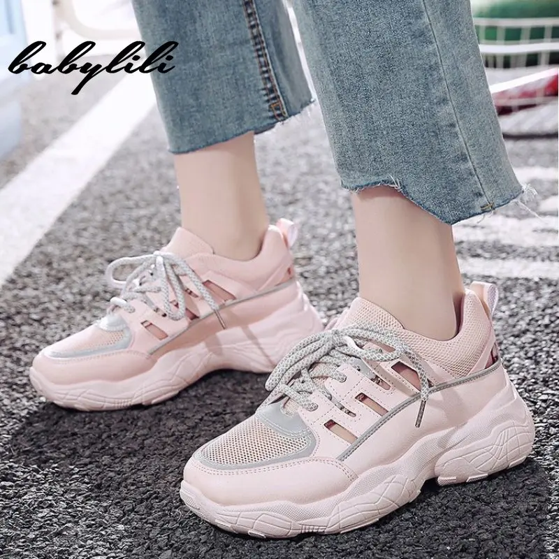 Women Sneakers Casual Platform Luminous Shoes Fashion Sneakers 2019 Summer New Women Shoes New Mesh Thick Bottom Sneakers 6cm
Women Sneakers Casual Platform Luminous Shoes Fashion Sneakers 2019 Summer New Women Shoes New Mesh Thick Bottom Sneakers 6cm