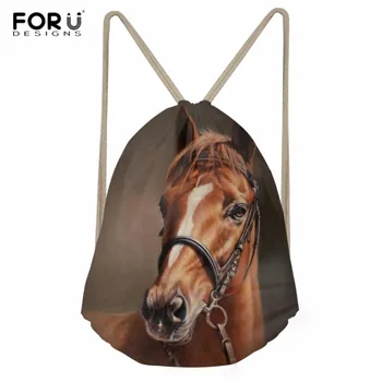 FORUDESIGNS Crazy Horse Printing Men's Backpack Mochila Travel Storage Bags Cinch Shoulder Bags Boys Kids Drawstring Bag Pocket
FORUDESIGNS Crazy Horse Printing Men's Backpack Mochila Travel Storage Bags Cinch Shoulder Bags Boys Kids Drawstring Bag Pocket