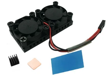 100pcs Dual Fan Heatsink Cooler with Double Cooling Fans For Raspberry Pi 3 B Plus / 3 B
100pcs Dual Fan Heatsink Cooler with Double Cooling Fans For Raspberry Pi 3 B Plus / 3 B