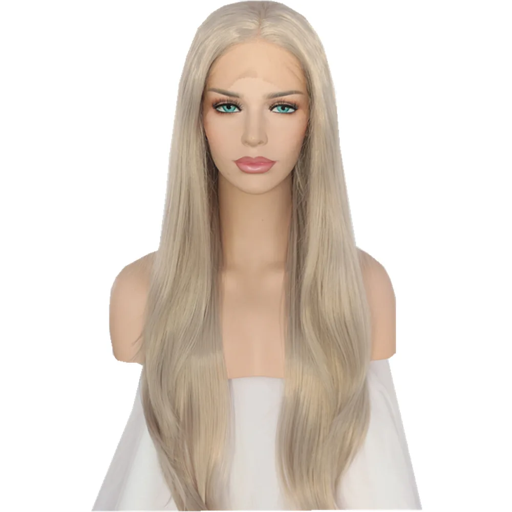 BeautyTown Silver Grey Color Heat Resistant Hair Natural Wavy Blogger Daily Makeup Synthetic Lace Front Wigs For Holiday Gift
BeautyTown Silver Grey Color Heat Resistant Hair Natural Wavy Blogger Daily Makeup Synthetic Lace Front Wigs For Holiday Gift