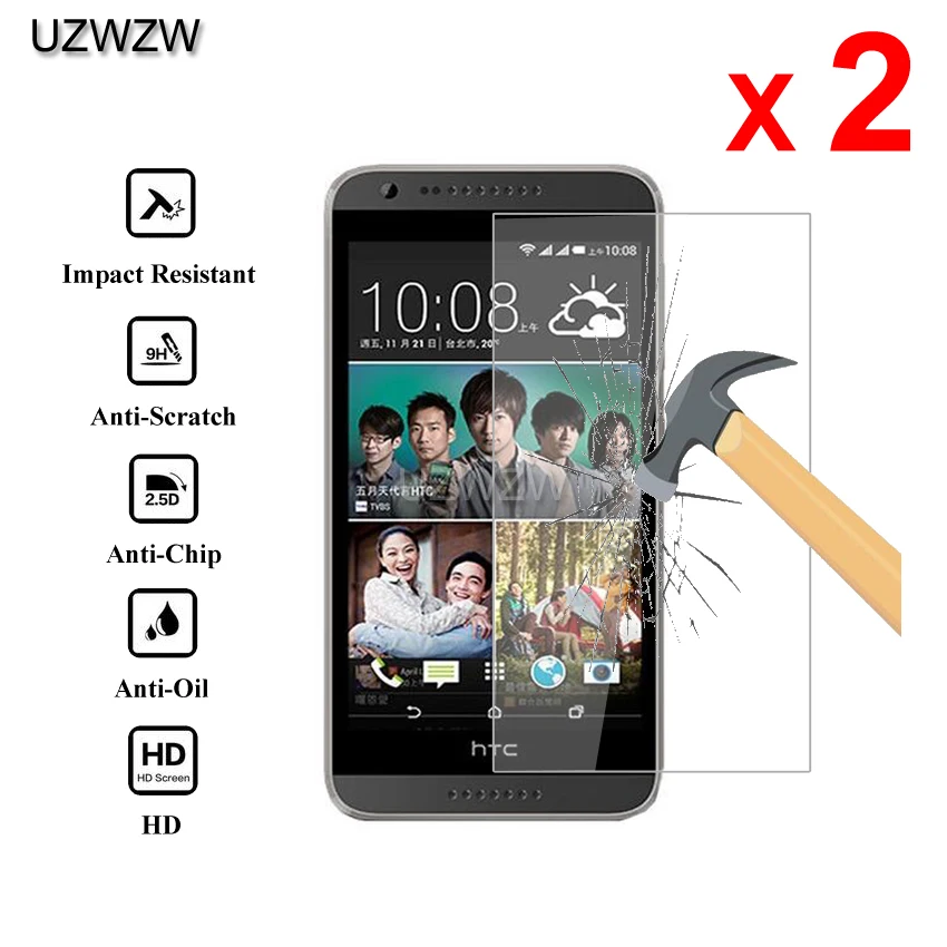 2pcs For HTC Desire 620 Premium 2.5D 0.26mm Tempered Glass Screen Protector For HTC Desire 620 620G Protective Glass
2pcs For HTC Desire 620 Premium 2.5D 0.26mm Tempered Glass Screen Protector For HTC Desire 620 620G Protective Glass