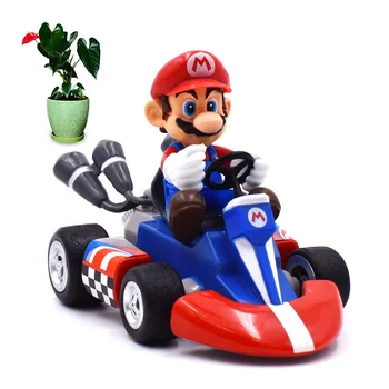 4" Anime Super Mario Bros Kart Pull Back Car Mario PVC Action Figure Doll Collectible Model Toy Christmas Gift For Children
4" Anime Super Mario Bros Kart Pull Back Car Mario PVC Action Figure Doll Collectible Model Toy Christmas Gift For Children
