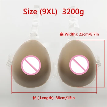 Transsexual Realistic Silicone Breast Forms 3200g/pair Crossdresser Breasts Strap-On Artificial Fake Boobs Conjoined Breast
Transsexual Realistic Silicone Breast Forms 3200g/pair Crossdresser Breasts Strap-On Artificial Fake Boobs Conjoined Breast