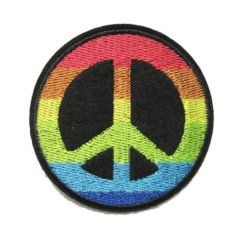 2018 Special Offer Patch Clothing New Arrival 2pcs Colorful Peace Label Iron On Cartoon Rainbow Garment Appliques Diy Accessory
2018 Special Offer Patch Clothing New Arrival 2pcs Colorful Peace Label Iron On Cartoon Rainbow Garment Appliques Diy Accessory