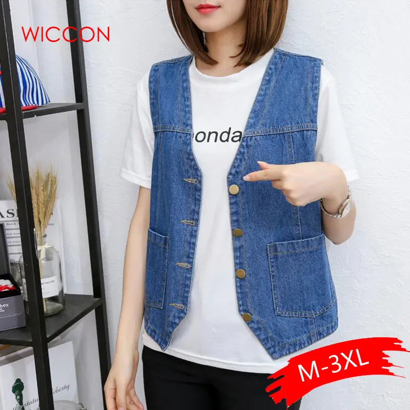 Autumn Short Jeans Vest Female Denim Vest For Girls Hole Blue Women Waistcoat Sleeveless Jacket Student Slim Coat
Autumn Short Jeans Vest Female Denim Vest For Girls Hole Blue Women Waistcoat Sleeveless Jacket Student Slim Coat