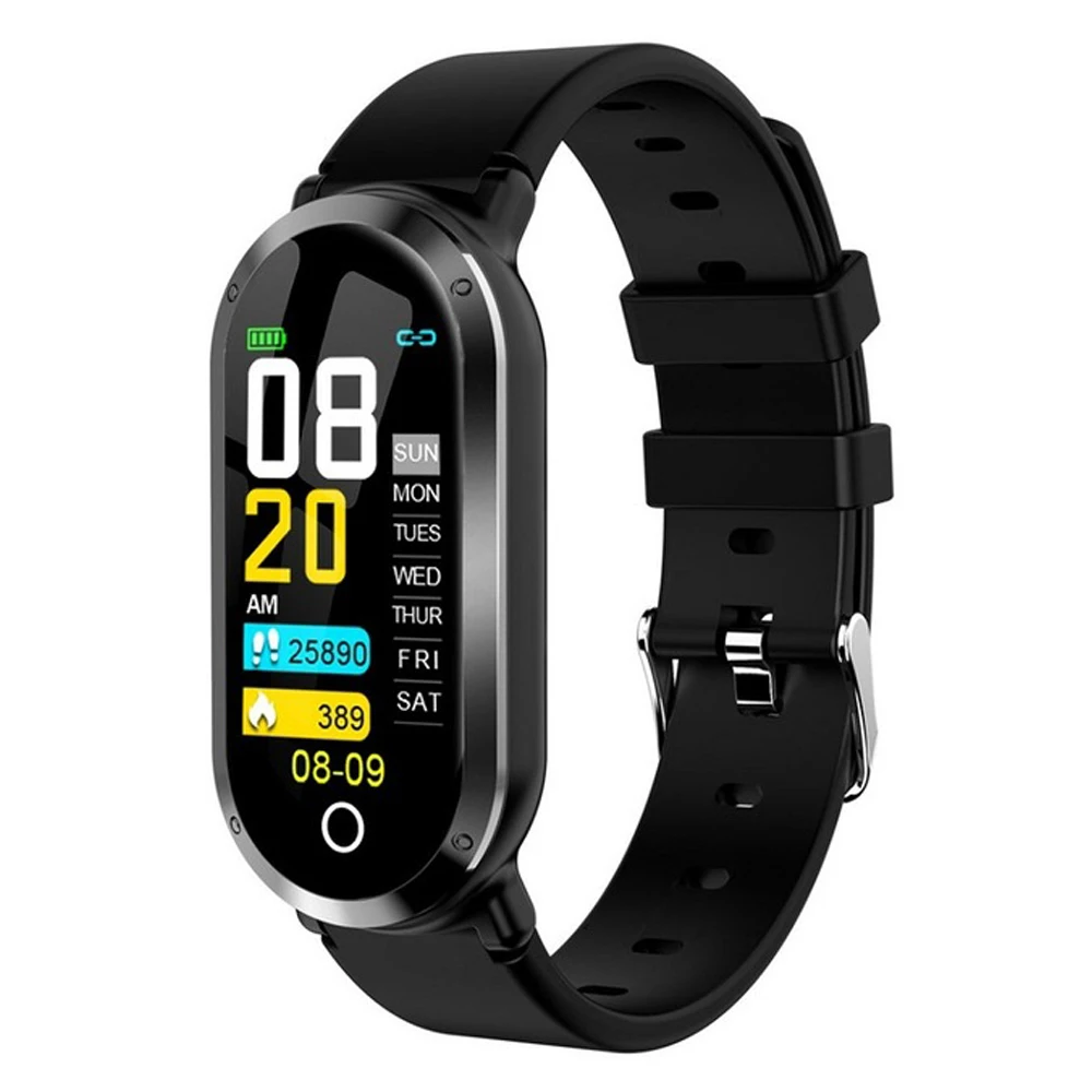 T1 Smart Bracelet Men Women Wristband Hear Rate Blood Pressure Monitor Fitness Tracker Smart Band Fashion Waterproof Smartwatch.
T1 Smart Bracelet Men Women Wristband Hear Rate Blood Pressure Monitor Fitness Tracker Smart Band Fashion Waterproof Smartwatch.