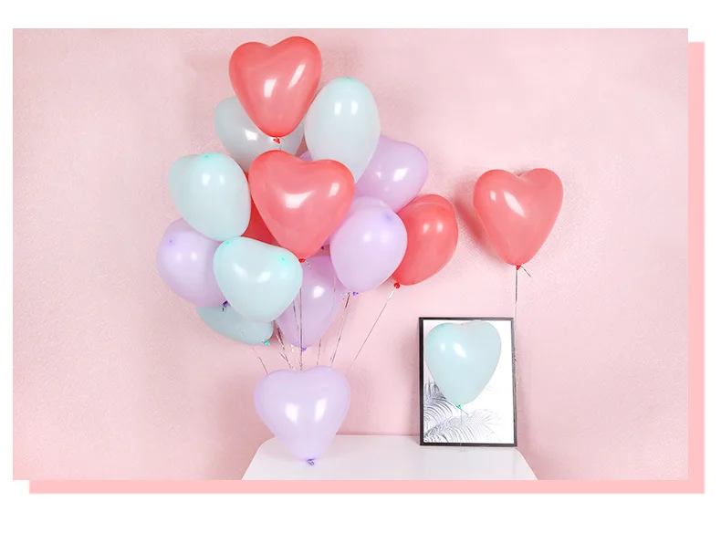 50/100 pcs 12 Inch Heart-shaped Latex Balloons Inflatable Wedding Decorations Birthday Party Balloons
50/100 pcs 12 Inch Heart-shaped Latex Balloons Inflatable Wedding Decorations Birthday Party Balloons