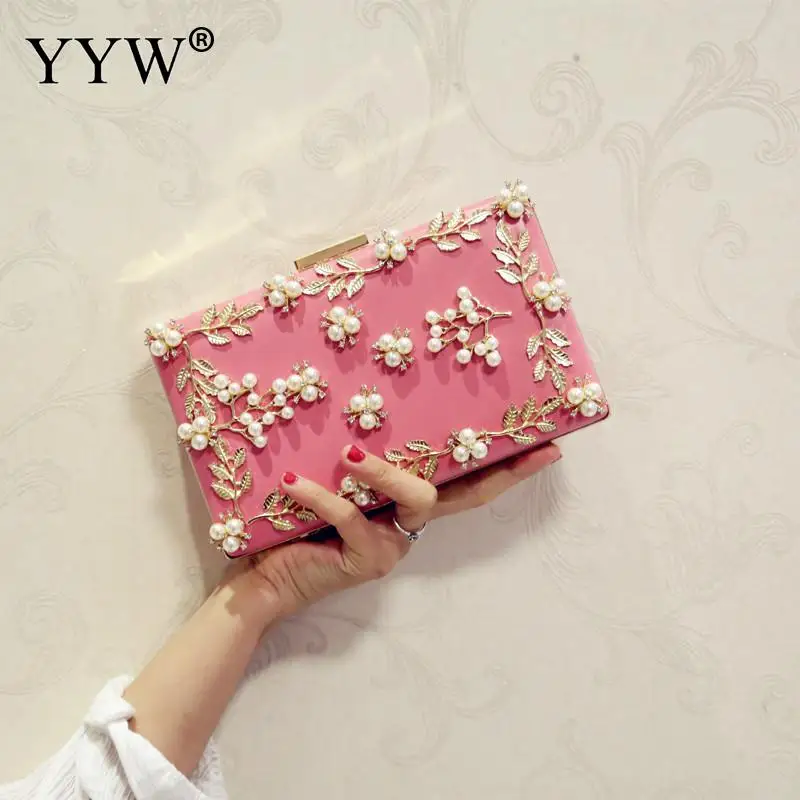 Floral Wedding Purse Women Pearl Beaded Evening Party Bags Clutches Pink Ladies Rhinestone Purse And Handbag Vintage Flower Bag
Floral Wedding Purse Women Pearl Beaded Evening Party Bags Clutches Pink Ladies Rhinestone Purse And Handbag Vintage Flower Bag
