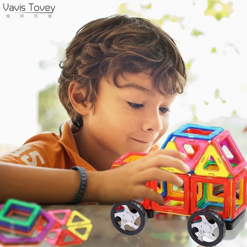 Vavis Tovey 22-27PC Big Constructor Set Model Boys Girls Toy Regular Magnets Magnetic Designer Children Kids Gifts | Игрушки и хобби