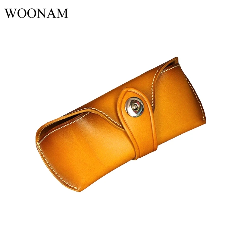 WOONAM Handmade Your Name Engraved Personalized Sunglasses Case Genuine Calf Leather Custom Glasses Shades Holder WB212
WOONAM Handmade Your Name Engraved Personalized Sunglasses Case Genuine Calf Leather Custom Glasses Shades Holder WB212