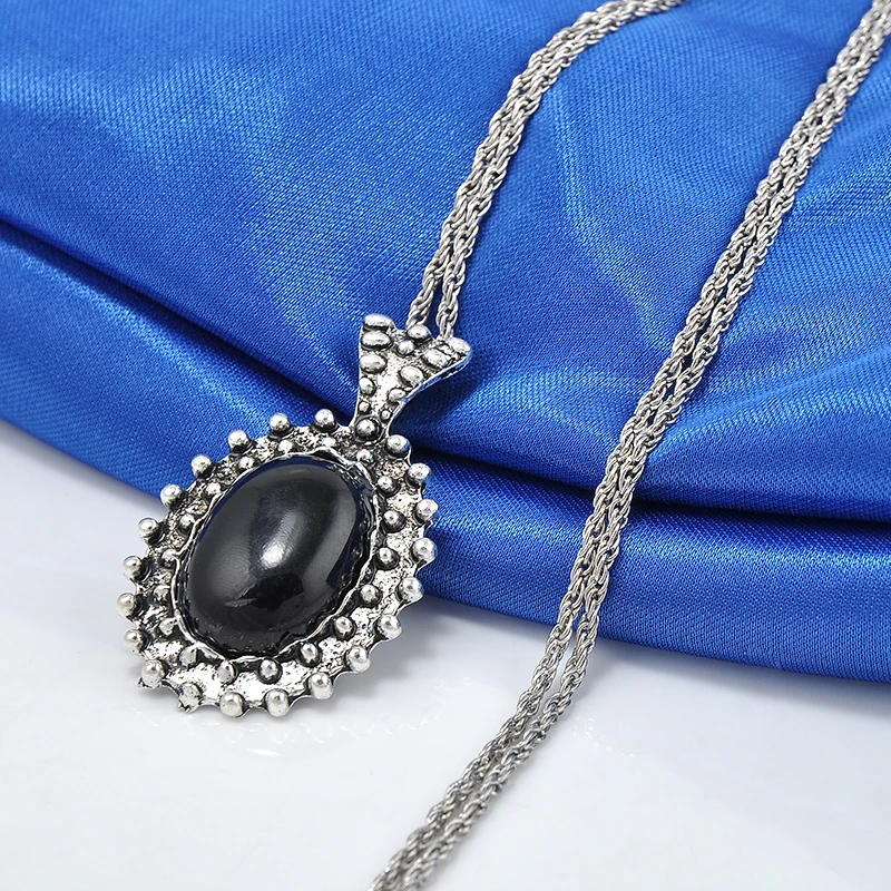 Fashion Charm Jewelry Tibetan Silver Ellipse Acrylic Choker Chunky Statement Necklace For Women P1284
Fashion Charm Jewelry Tibetan Silver Ellipse Acrylic Choker Chunky Statement Necklace For Women P1284