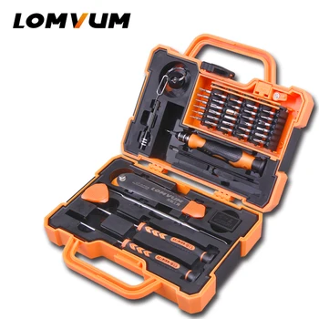 LOMVUM Hand Tool Set Household Mobile Phone Repair Tool Kit Toolbox Case Socket Precision Mini Magnetic Screwdriver Set
LOMVUM Hand Tool Set Household Mobile Phone Repair Tool Kit Toolbox Case Socket Precision Mini Magnetic Screwdriver Set