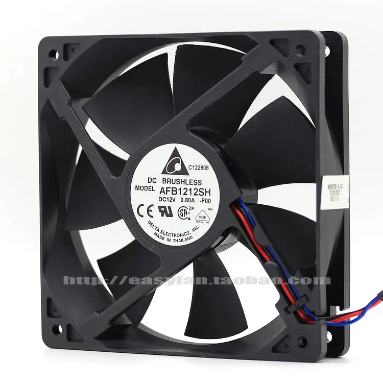 NEW DELTA AFB1212SH 12V 12CM double ball bearing ATX server cooling fan
NEW DELTA AFB1212SH 12V 12CM double ball bearing ATX server cooling fan