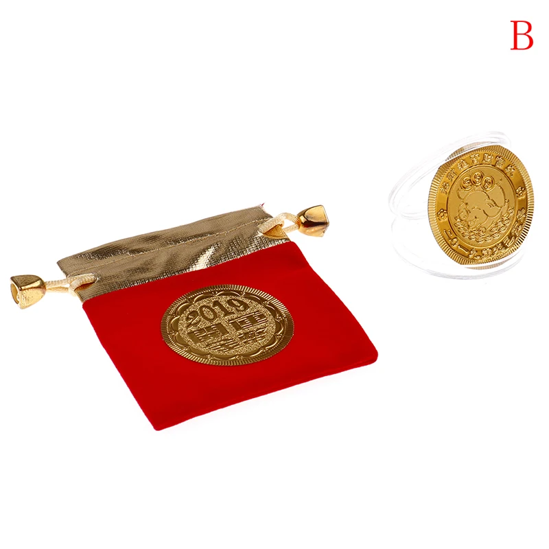 2 Styles 2019 Gold Pig Commemorative Coin Year of Pig Coins Collectibles New Year Gift
2 Styles 2019 Gold Pig Commemorative Coin Year of Pig Coins Collectibles New Year Gift