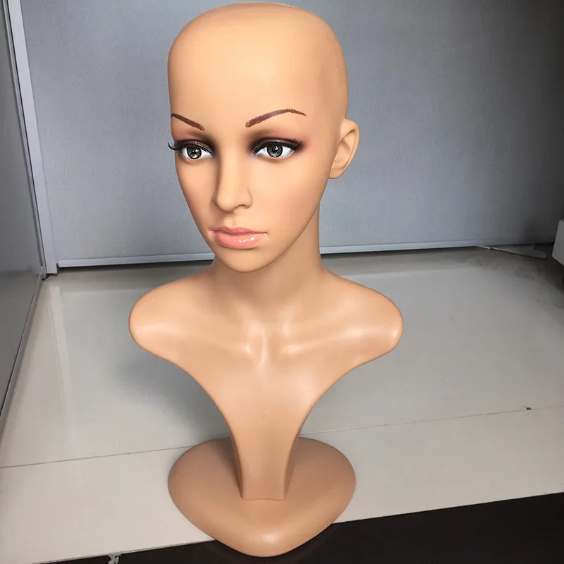 Jewelry / Hats / Scarves / Wigs Display Mannequin Head, Female Head Mannequin
Jewelry / Hats / Scarves / Wigs Display Mannequin Head, Female Head Mannequin