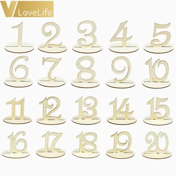 Table Numbers Wooden Seat Hold Cards with Base Wedding Party Decor Wood Stick 1-10/11-20/1-20
Table Numbers Wooden Seat Hold Cards with Base Wedding Party Decor Wood Stick 1-10/11-20/1-20