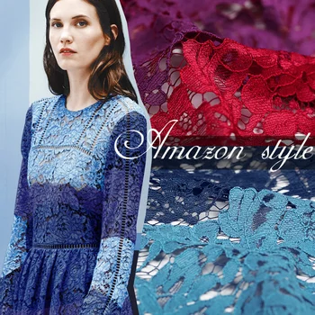 150CM Wide 190G Per Meter Two-color Embroidered Lace Fabric for Dress Clothes E047
150CM Wide 190G Per Meter Two-color Embroidered Lace Fabric for Dress Clothes E047