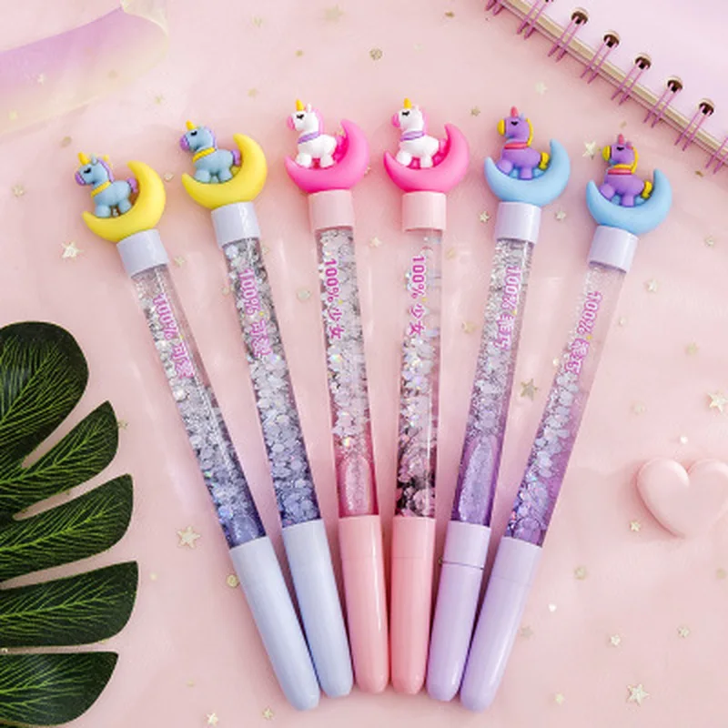 1 Pcs Unicorn Gel Pen 0.38mm Kawaii Stationery Novelty Cute Pens Student Gel Pens Black Writing Pen Kawaii School Supplies
1 Pcs Unicorn Gel Pen 0.38mm Kawaii Stationery Novelty Cute Pens Student Gel Pens Black Writing Pen Kawaii School Supplies