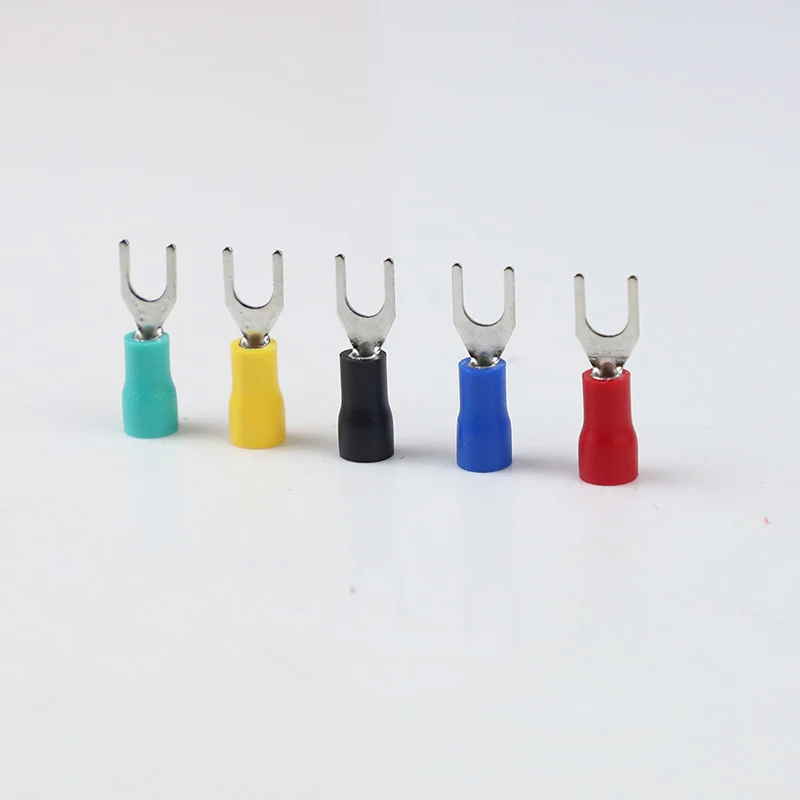 SV 1.25Terminal block, TU-JTK Pre-insulating fork terminal Insulated Spade Terminal Block Connector Electrical Furcate Lug Crimp
SV 1.25Terminal block, TU-JTK Pre-insulating fork terminal Insulated Spade Terminal Block Connector Electrical Furcate Lug Crimp