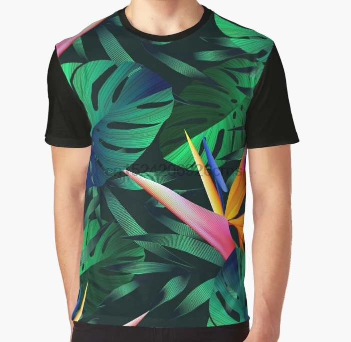 All Over Print 3D Women T Shirt Men Funny tshirt Tropical flowers jungle leaves bird of paradise flower Graphic T-Shirt
All Over Print 3D Women T Shirt Men Funny tshirt Tropical flowers jungle leaves bird of paradise flower Graphic T-Shirt
