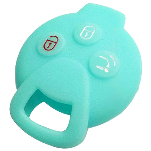 AUTO ACCESSORIES FIT FOR MERCEDES BENZ SMART CAR SILICONE REMOTE KEY COVER HOLDER CASE Luminous blue
AUTO ACCESSORIES FIT FOR MERCEDES BENZ SMART CAR SILICONE REMOTE KEY COVER HOLDER CASE Luminous blue