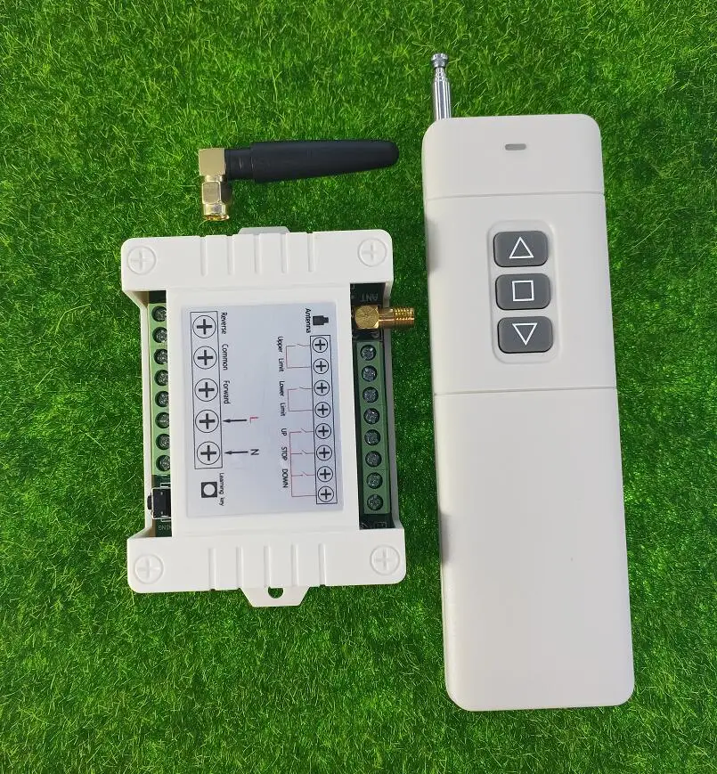 433mhz RF 220V electric door/curtain/shutters limit wireless radio remote control switch for rolling motors 1000m
433mhz RF 220V electric door/curtain/shutters limit wireless radio remote control switch for rolling motors 1000m