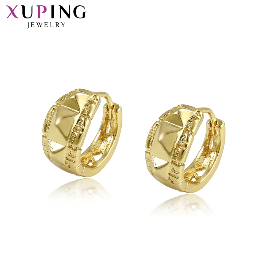 Xuping Fashion Earrings for Women Round Shape Jewelry Hoops Earrings Valentine's Day Gifts S112,4-96417
Xuping Fashion Earrings for Women Round Shape Jewelry Hoops Earrings Valentine's Day Gifts S112,4-96417