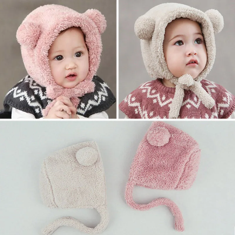 Baby Hat Children Winter Hats For Girls Thick Warm Knitted Ears Beanie Fox Fur Pompom Cap Winter Cap Baby Cashmere Hat
Baby Hat Children Winter Hats For Girls Thick Warm Knitted Ears Beanie Fox Fur Pompom Cap Winter Cap Baby Cashmere Hat