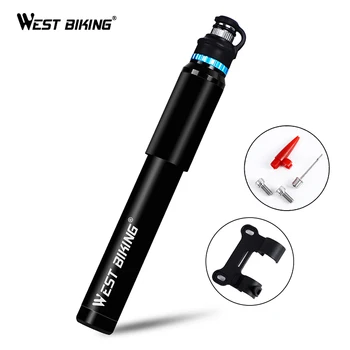 WEST BIKING Bike High Pressure 150PSI Pump MTB Road Bicycle Mini Pump Cycling Compact Presta/Schrader Portable Alloy Pumps
WEST BIKING Bike High Pressure 150PSI Pump MTB Road Bicycle Mini Pump Cycling Compact Presta/Schrader Portable Alloy Pumps