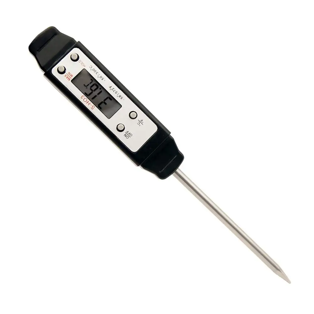 Instant Read Digital Food Thermometer Probe Cover BBQ Kitchen Milk Water Meter
Instant Read Digital Food Thermometer Probe Cover BBQ Kitchen Milk Water Meter