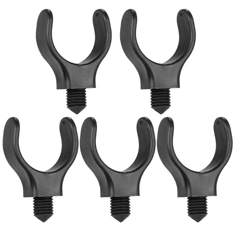 5pcs M3/8in Fishing Rod Rest Holders Clamp Black Nylon Plastic Telescopic Fishing Rod Support Stand Bracket Heads
5pcs M3/8in Fishing Rod Rest Holders Clamp Black Nylon Plastic Telescopic Fishing Rod Support Stand Bracket Heads