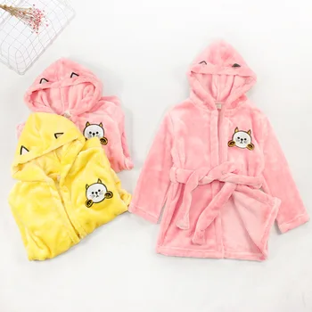 Wholesale Girls Children Pajamas Stitch Cartoon Pajamas Set Flannel Kids pajama Animal Cartoon Hooded Pijama night-robe
Wholesale Girls Children Pajamas Stitch Cartoon Pajamas Set Flannel Kids pajama Animal Cartoon Hooded Pijama night-robe