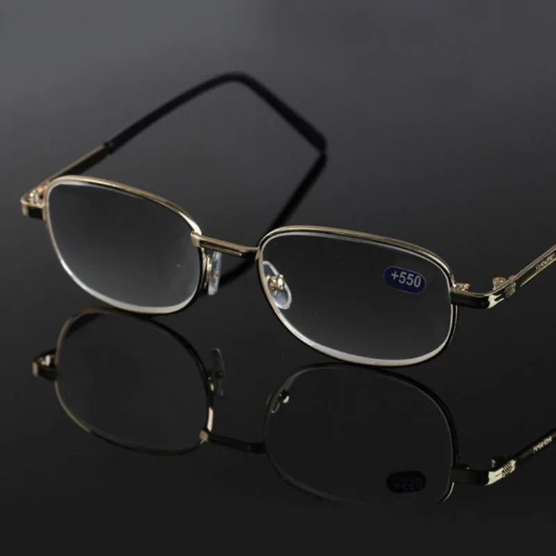Men Women Reading Glasses Elderly Glass Lenses Metal Frame Hyperopia +450 500 550 600 R151
Men Women Reading Glasses Elderly Glass Lenses Metal Frame Hyperopia +450 500 550 600 R151