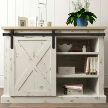 39" Mini Single Cupboard Wood Sliding Mini Cabinet Barn Door Hardware Window Shutter Hardware Track Roller Set Kit
39" Mini Single Cupboard Wood Sliding Mini Cabinet Barn Door Hardware Window Shutter Hardware Track Roller Set Kit