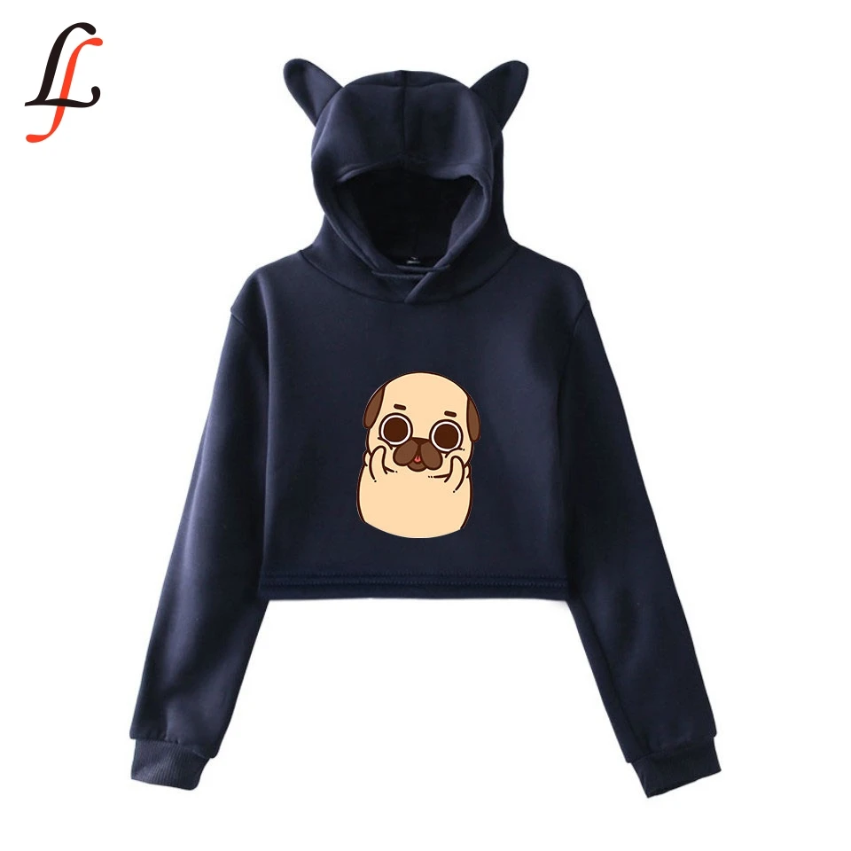 Pug Print Cat Ear Cap Sexy Hoodies Fashion Trend Cat Crop Top Women Hoodies Sweatshirt Harajuku Sexy Hot Kpop Clothes
Pug Print Cat Ear Cap Sexy Hoodies Fashion Trend Cat Crop Top Women Hoodies Sweatshirt Harajuku Sexy Hot Kpop Clothes