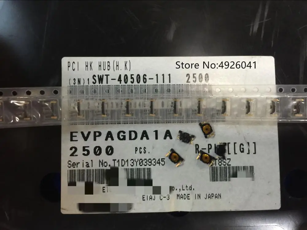 50PCS EVPAGDA1A vertical sheet tact switch Press the switch Side button 4*3.5*0.9
50PCS EVPAGDA1A vertical sheet tact switch Press the switch Side button 4*3.5*0.9