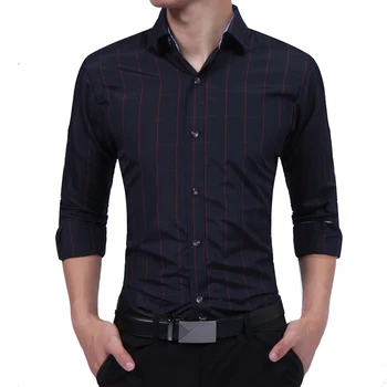Brand 2018 Fashion Male Shirt Long-Sleeves Tops Fine Business Casual Shirt Slim Mens Dress Shirts Slim Men Shirt 3XL
Brand 2018 Fashion Male Shirt Long-Sleeves Tops Fine Business Casual Shirt Slim Mens Dress Shirts Slim Men Shirt 3XL