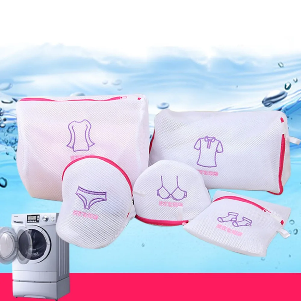 Laundry net bag special laundry bag double mesh fiber material embroidered underwear thickening laundry bag set fine mesh *D
Laundry net bag special laundry bag double mesh fiber material embroidered underwear thickening laundry bag set fine mesh *D