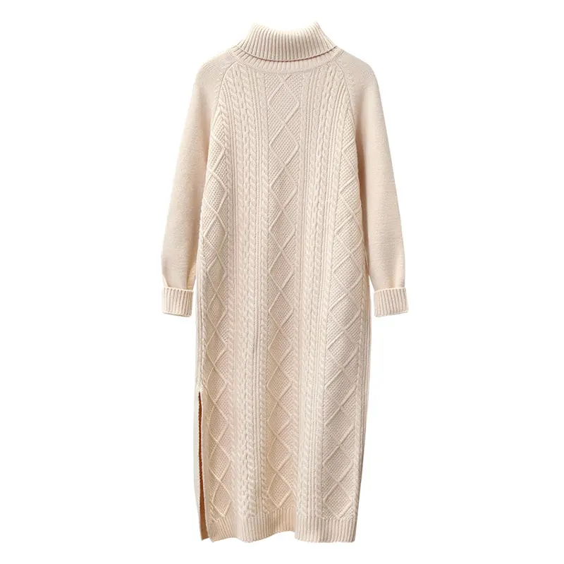 2019 New Autumn Winter High Elasticity Sweater Dress Women Warm Leisure loose Turtleneck Knitted Elegant Dress cc629
2019 New Autumn Winter High Elasticity Sweater Dress Women Warm Leisure loose Turtleneck Knitted Elegant Dress cc629
